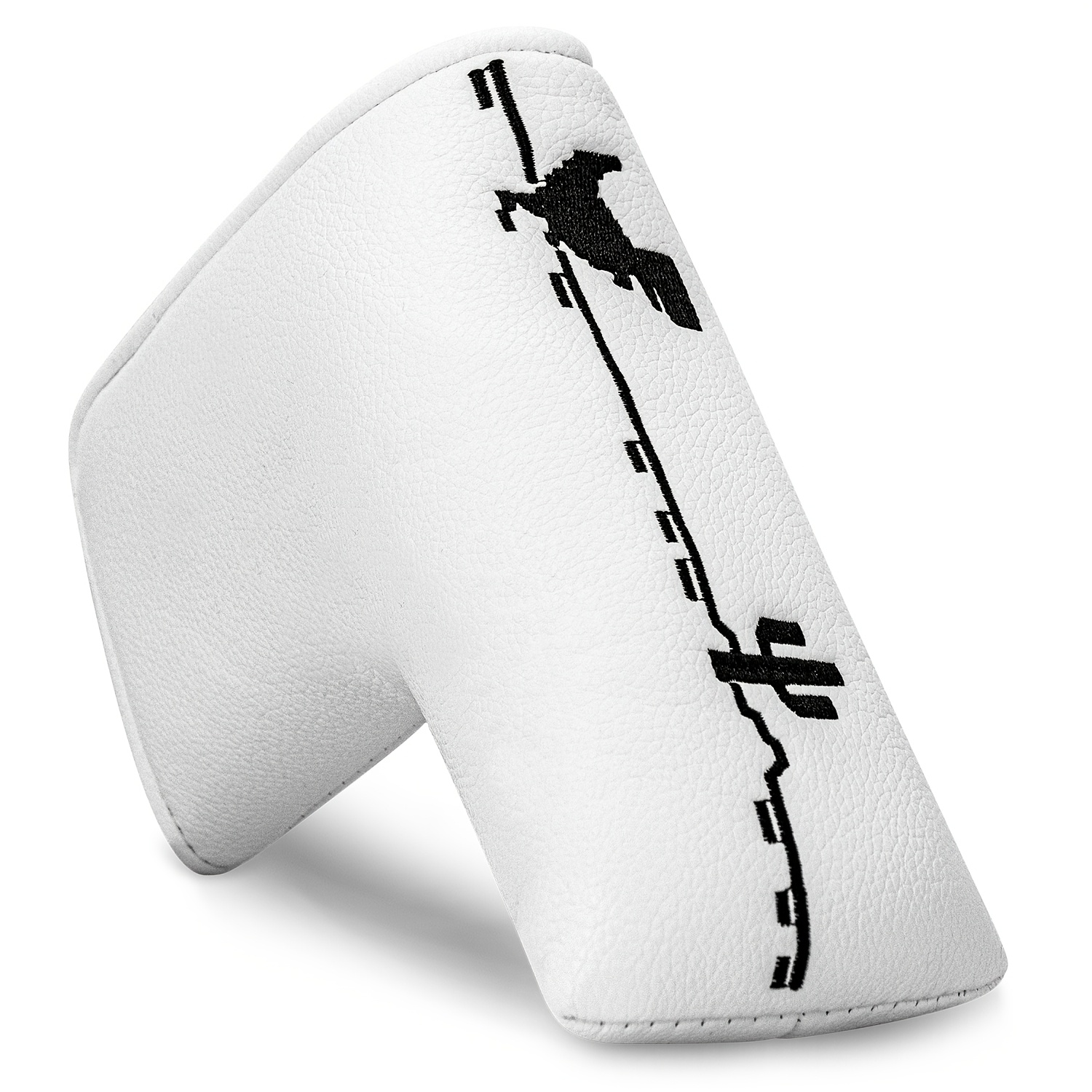 Headcover Driver - ฝาครอบพัตเตอร์กอล์ฟลายไดโนเสาร์และกระดูกไขว้ - ใช้ได้กับหัวแบบ Blade, ฝาครอบหัวแบบมีซับในนุ่ม, ทนทานสำหรับไม้กอล์ฟ
