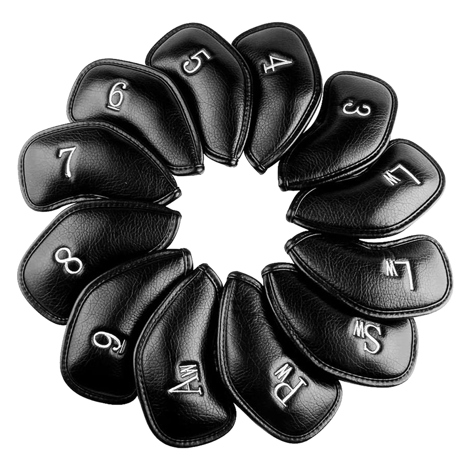 Headcover Driver - ปลอกหุ้มหัวไม้กอล์ฟหนังสังเคราะห์คุณภาพพรีเมียม ดีไซน์ทันสมัย รุ่น Iron & Wedge