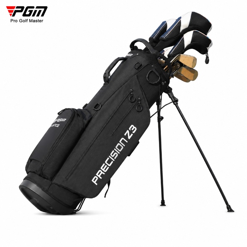 Golf Bag Stand Cart - กระเป๋ากอล์ฟแบบมีขาตั้ง PGM น้ำหนักเบา กระเป๋ากอล์ฟแบบมีขาตั้งสำหรับผู้ชาย ใช้ได้กับรถเข็นกอล์ฟ เหมาะสำหรับสนามกอล์ฟและสนามซ้อมวงสวิง