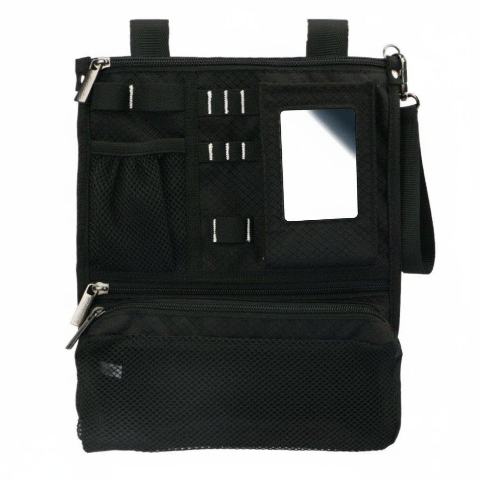 Golf Bag Stand Cart - กระเป๋าจัดเก็บอุปกรณ์กอล์ฟแบบหลายช่อง พร้อมตัวล็อคแบบตะขอและห่วง สำหรับรถกอล์ฟและกระเป๋าแบบตั้งพื้น