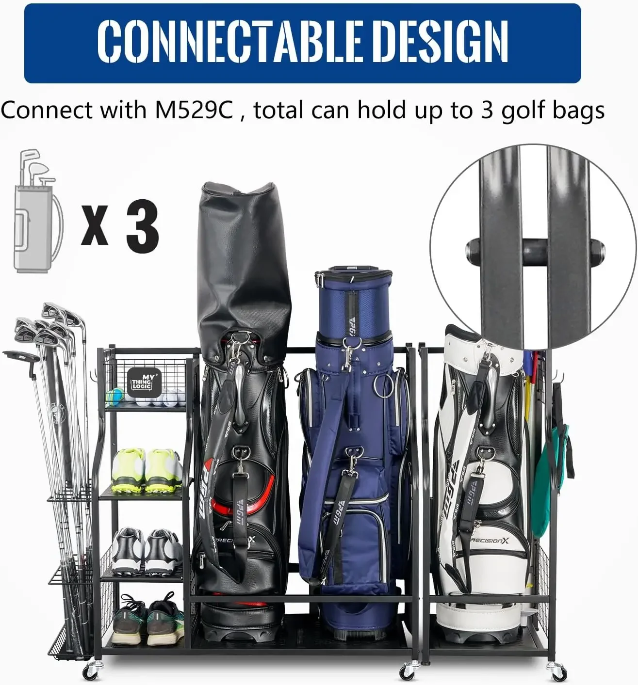 ที่เก็บอุปกรณ์กอล์ฟในโรงรถ, แท - Golf Equipment Garage Storage บทวิจารณ์และราคา