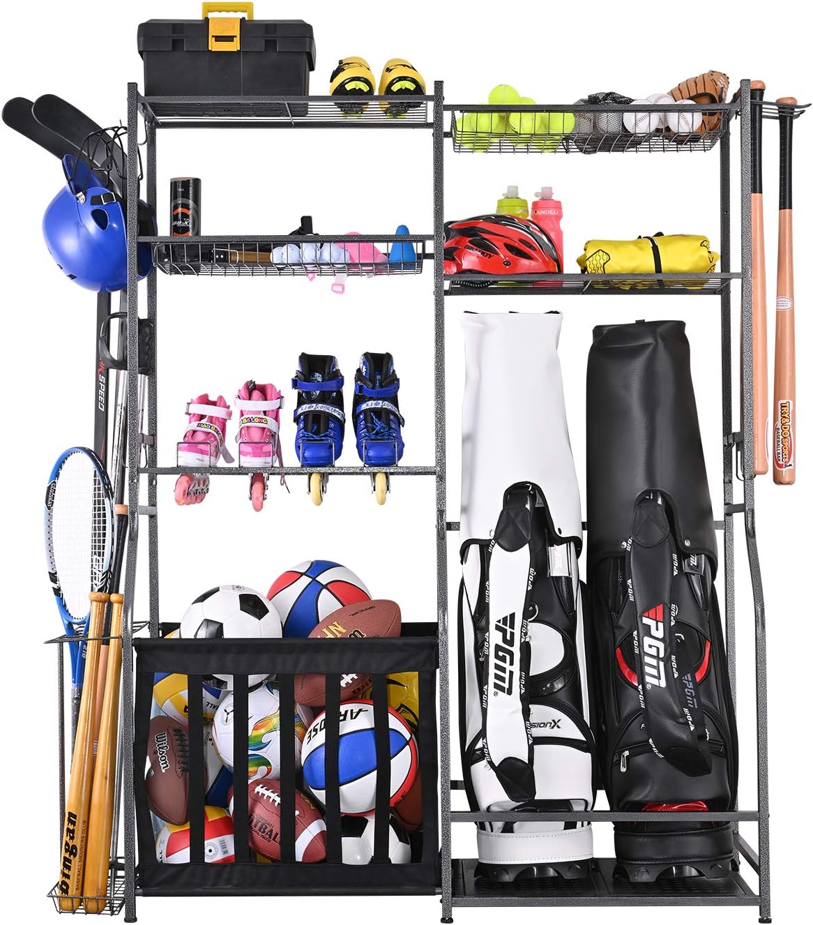 ชั้นวางอุปกรณ์กีฬาในโรงรถ ชั้น - Golf Equipment Garage Storage บทวิจารณ์และราคา