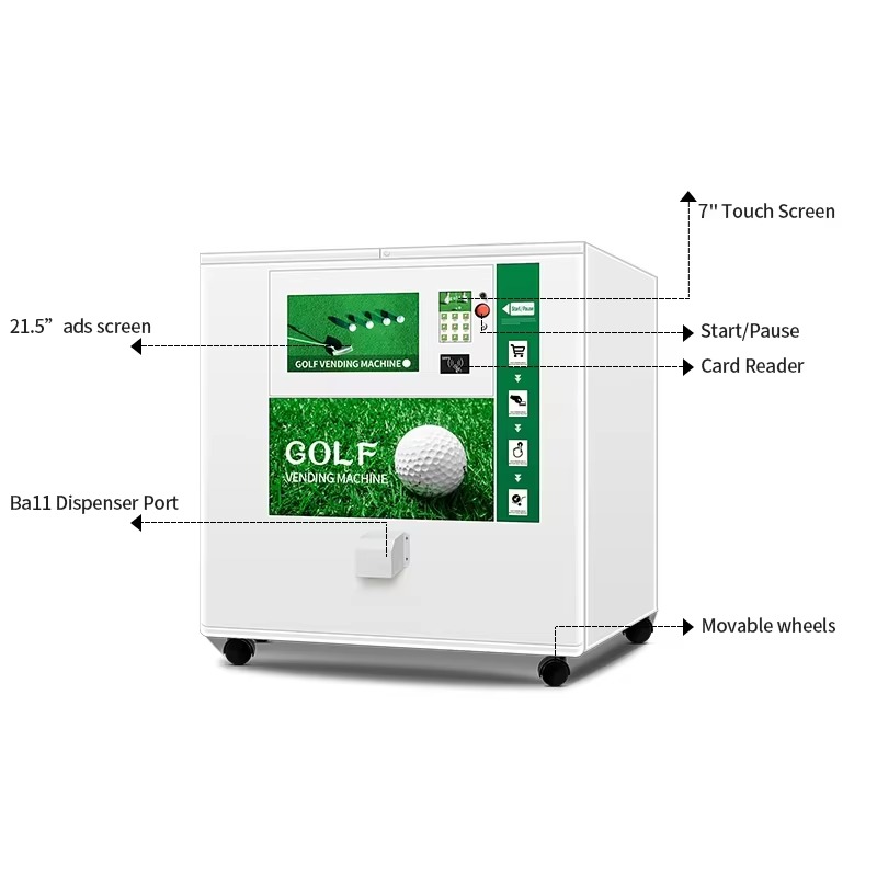 เครื่องจำหน่ายลูกกอล์ฟอัตโนมัต - Golf Equipment Vending Machine บทวิจารณ์และราคา