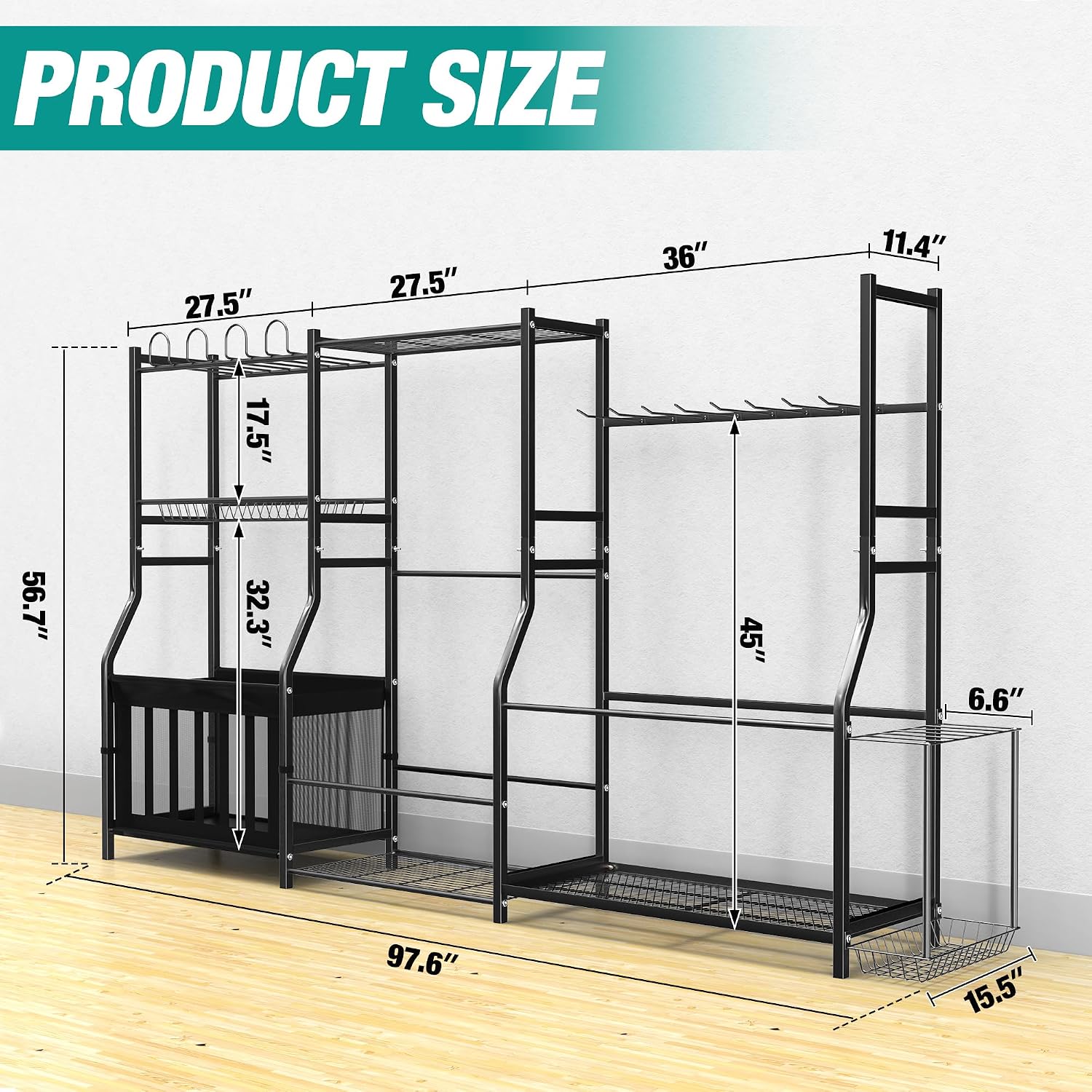 ที่จัดเก็บอุปกรณ์กีฬา ขาตั้งกร - Golf Equipment Garage Storage บทวิจารณ์และราคา