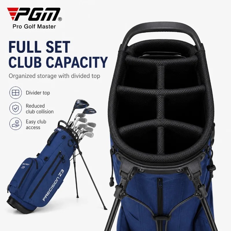 กระเป๋ากอล์ฟแบบมีขาตั้ง PGM น้ - Golf Bag Stand Cart บทวิจารณ์และราคา