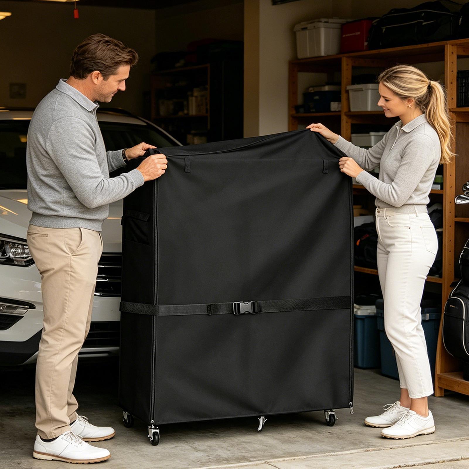 ที่คลุมแร็คเก็บอุปกรณ์กอล์ฟ ผ้ - Golf Equipment Garage Storage บทวิจารณ์และราคา