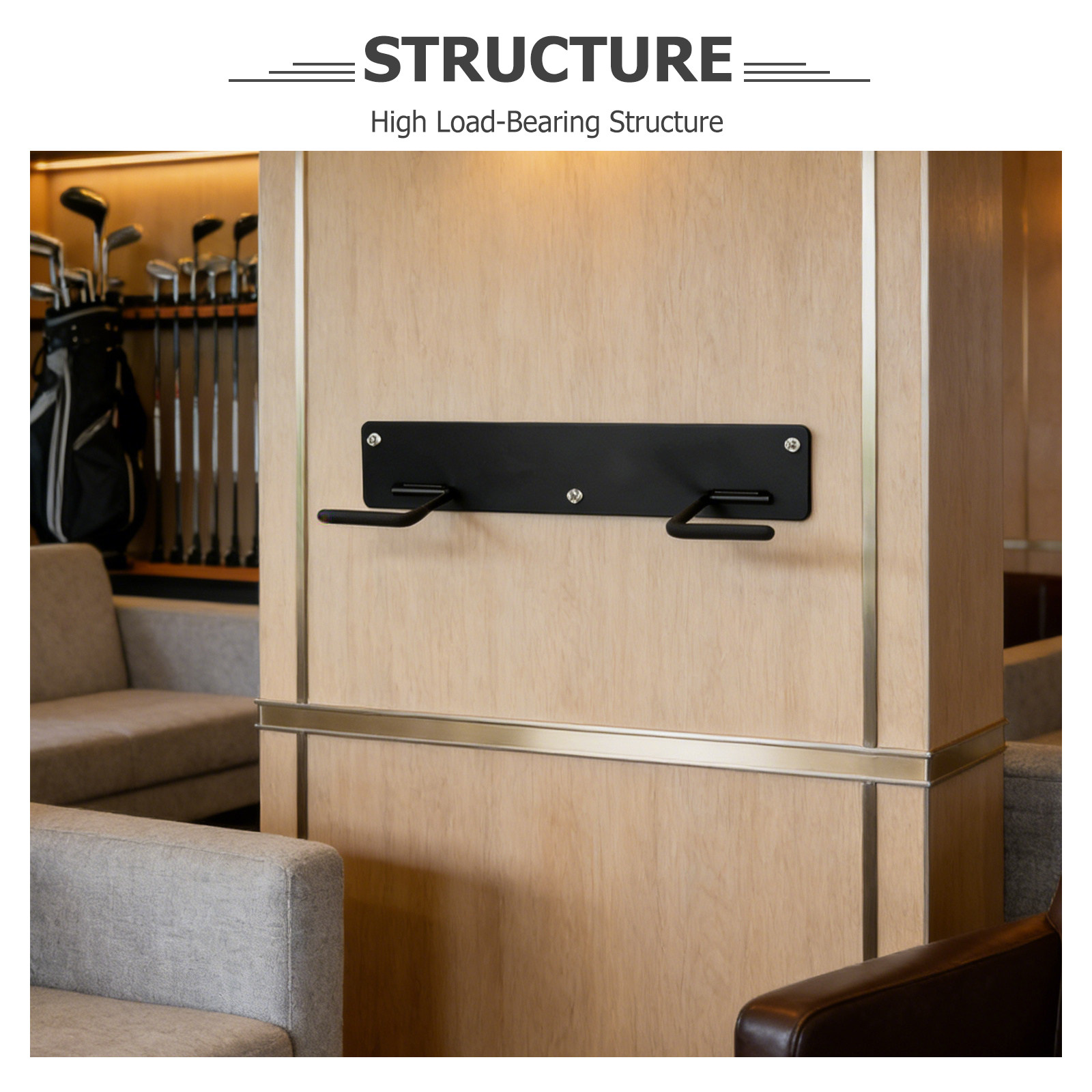 ชั้นวางกระเป๋ากอล์ฟติดผนังสำหร - Golf Equipment Garage Storage บทวิจารณ์และราคา